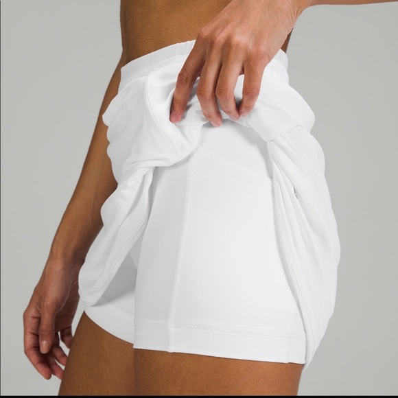 Lululemon Hotty Hot High-Rise Skirt White - Picture 7 of 7